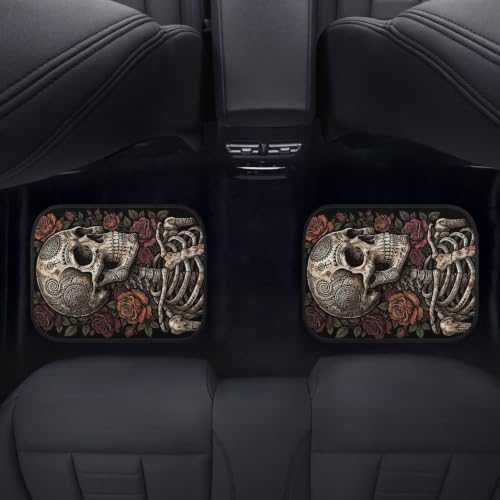 Roses Car Floor Mats Set of 4