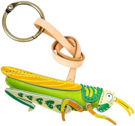 Insects Leather Bag Charm - Unique Purse Charm Keychain for Backpacks