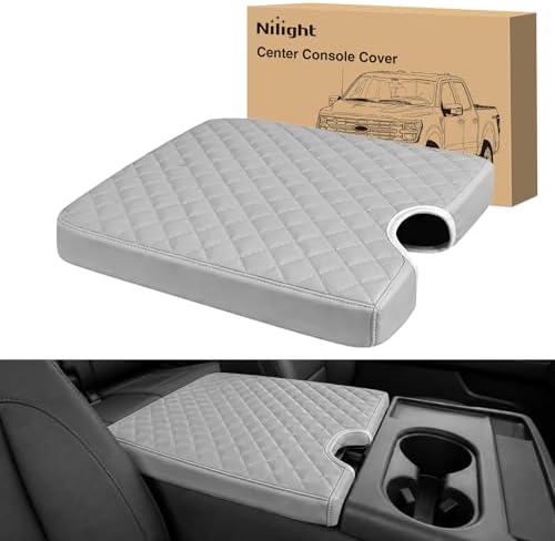 Nilight Center Console Cover for Ford F150 F250 F350 F450 F550 2015-2025