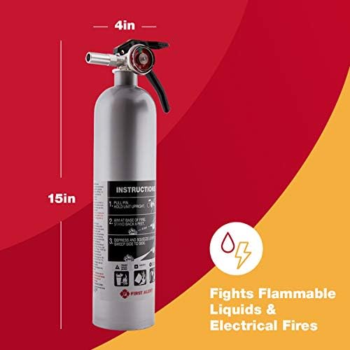 First Alert Fire Extinguisher, Standard Home Use - Image 5
