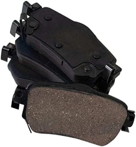 TRQ Rear Ceramic Brake Pad Set Includes Contact Point Grease