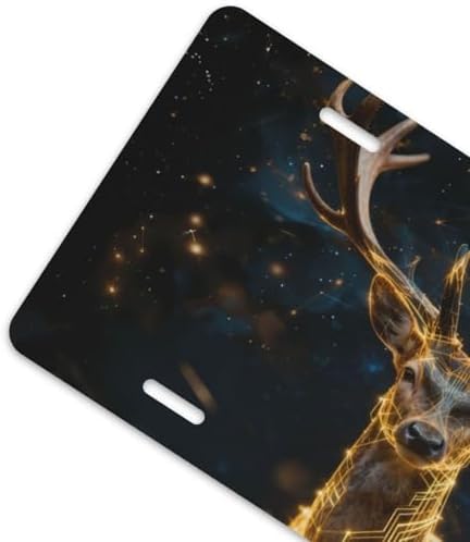 Elk Fantasy Front License Plate 6" * 12" for Women