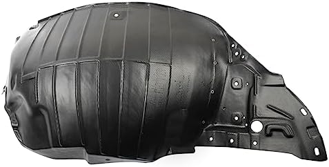 TRQ Front Left Forward Inner Fender Liner Drivers Side