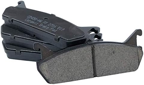 TRQ Rear Brake Pads Ceramic Hardware