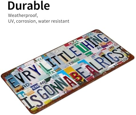 Front License Plate 6" * 12" for Women Car Vanity Plates