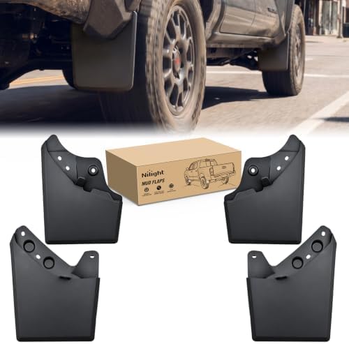Nilight Mud Flaps Splash Guards for Toyota Tacoma 2024-2026