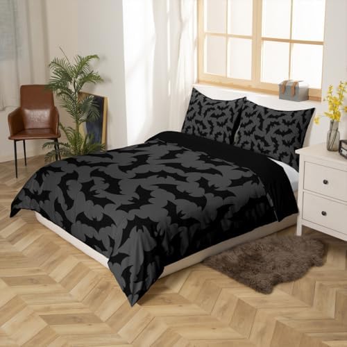 Feelyou Bat Duvet Cover King Size by Feelyou