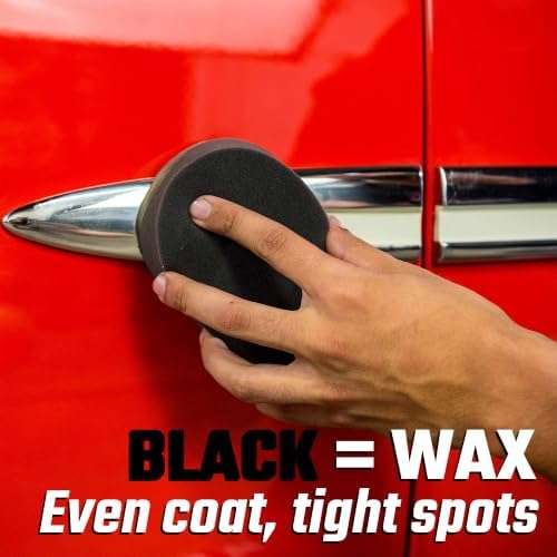 Chemical Guys, Hex-Logic Foam Hand Applicator Pad Kit for Wax & Sealant - Image 2