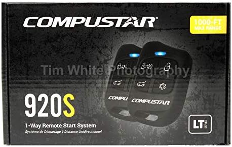 Compustar CS920-S (920S) 1-Way Remote Start and Keyless Entry System with 1500-ft Range