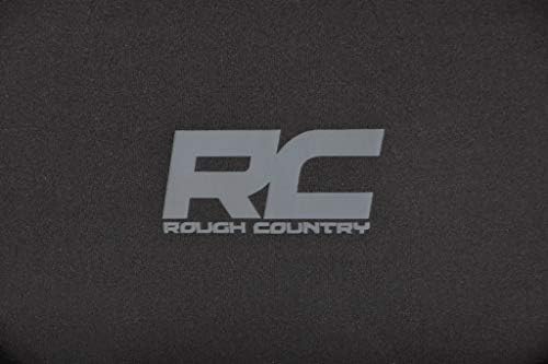 Rough Country Neoprene Seat Covers for Jeep Wrangler TJ (1997-2002) - Waterproof & UV Resistant, Foam Padded, Front & Rear Seat Cover Set