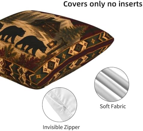Country Animals Throw Pillow Covers 18x18 inch Set of 2 - Image 5