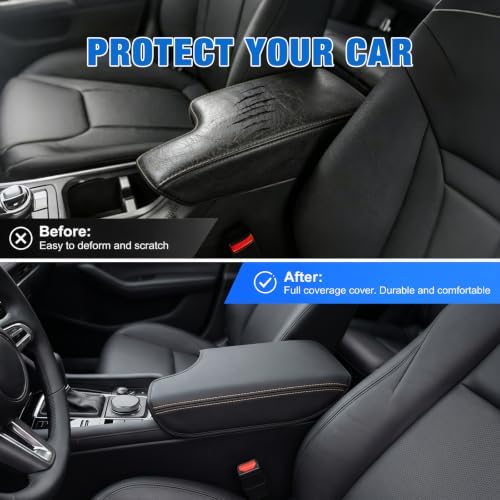 Nilight Center Console Cover for Subaru Crosstrek Impreza 2017-2023 Armrest