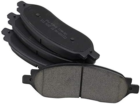 TRQ Rear Brake Pads Ceramic Hardware