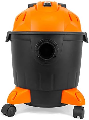 WEN VC4710 10-Amp 5-Gallon Portable HEPA Wet/Dry Shop Vacuum and Blower with 0.3-Micron Filter, Hose, and Accessories,Orange - Image 4