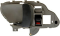 Dorman 77187CD Interior Door Handle Compatible with Select Cadillac / Chevrolet / GMC Models, Textured Gray; Paint to Match
