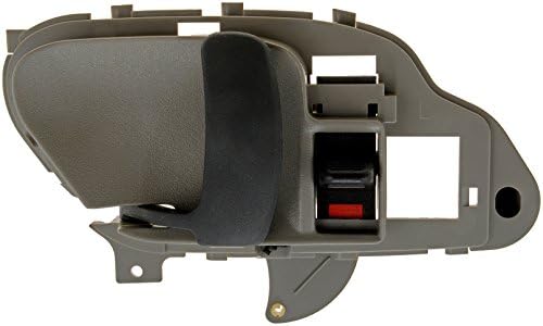 Dorman 77187CD Interior Door Handle Compatible with Select Cadillac / Chevrolet / GMC Models, Textured Gray; Paint to Match