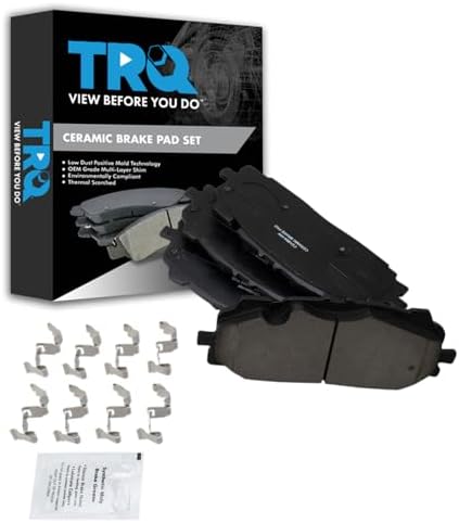 TRQ Front Brake Pads Ceramic