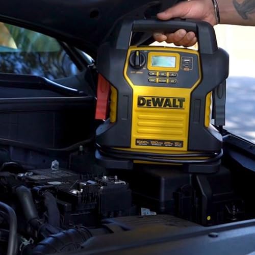 DEWALT DXAEJ14 1600 Peak Amp Jump Starter with 120 PSI Air Inflator - Image 4