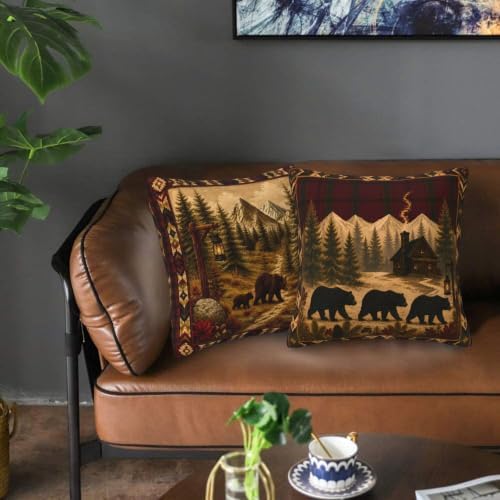 Country Animals Throw Pillow Covers 18x18 inch Set of 2 - Image 6