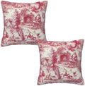 Vintage Santa Claus Throw Pillow Covers 18x18 inch Set of 2 by Mshutbna