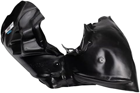 TRQ Right Inner Fender Liner Black Passenger Side