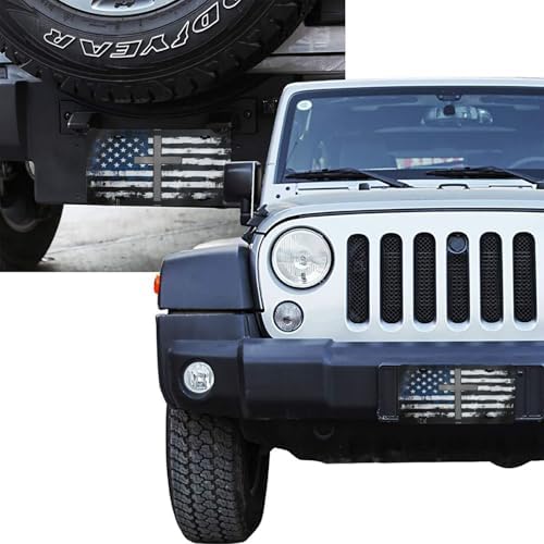 American Flag Christian Cross Front License Plate 6" * 12" for Women