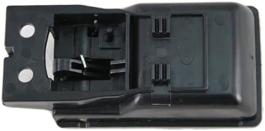 TRQ Inside Interior Black Door Handle Pair