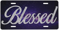Galaxy Blessed Front License Plate 6" * 12" for Women