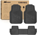 Nilight PVC Floor Mats for Cars Trucks SUVs