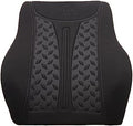 Dr. Scholl’s Max Support Charcoal-Infused Lumbar Seat Cushion for Car, Truck, SUV — Black
