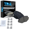 TRQ Front Brake Pads Ceramic Hardware