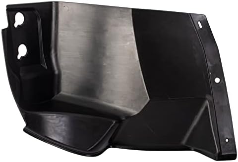 TRQ Front Left Forward Inner Fender Liner Black Drivers Side