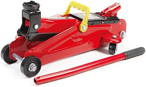 BIG RED 2 Ton Hydraulic Floor Jack, 4000 lbs Capacity Low Profile Trolley Service Jack with 5.2"-13.3" Lifting Range, Heavy Duty Steel Car Jack for Sport Utility Vehicle, Cars, Red by BIGRED
