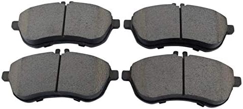 TRQ Front Ceramic Brake Pad Set Includes Contact Point Grease