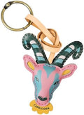 Zodiac Horoscope Bag Charm - Unique Purse Charm Keychain for Backpacks