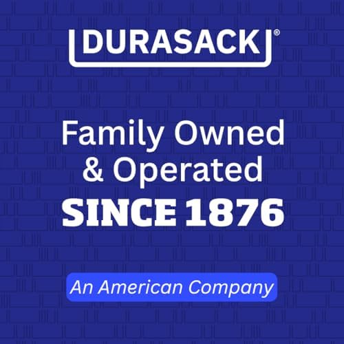 DURASACK Heavy Duty Home and Yard Bags 48-Gallon Reusable Self-Standing Lawn and Leaf Bags Garbage Can with Reinforced Handles, Gingham Blue, 3 Pack - Image 7