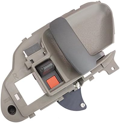 TRQ Door Handle Inside Interior Gray Passenger Right RH