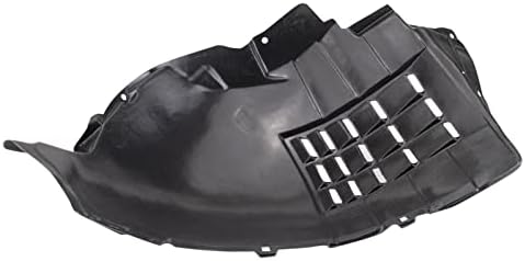 TRQ Front Left Forward Inner Fender Liner Black Drivers Side