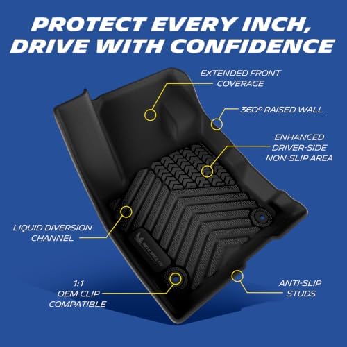 Michelin Vehicle Mats for 2021-2026 Bronco Sport (3 Piece)