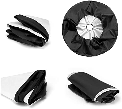 KiuLoam Fire Phoenix Spare Tire Cover with Backup Camera Hole Universal Sunscreen Waterproof Wheel Covers for Trailer RV SUV Truck and Many Vehicles (14" for Diameter 23"-27")