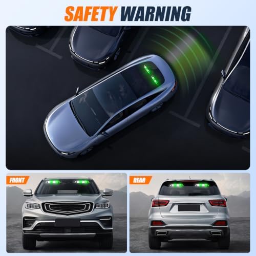 Nilight 32LED Green White Dash Strobe Light w/Controller Windshield