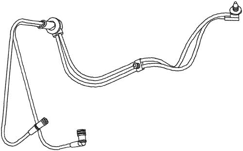 GM Genuine Parts 15-75212 (15783857) Heating and Air Conditioning Vacuum Harness - Image 2