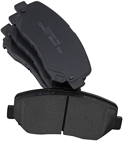 TRQ Front Ceramic Brake Pad Set