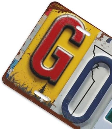 Golf Front License Plate 6" * 12" for Women