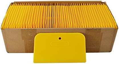 Astro 4528 Yellow 6" Plastic Spreader, Box of 100 by AP