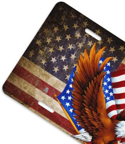 God Bless America Front License Plate 6" * 12" for Women