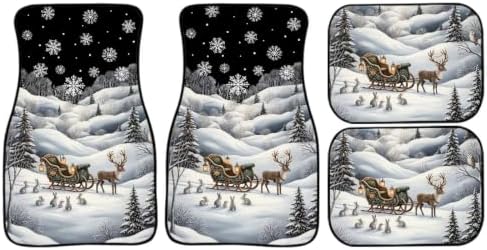 SnowmanFloor Mats for Xmas