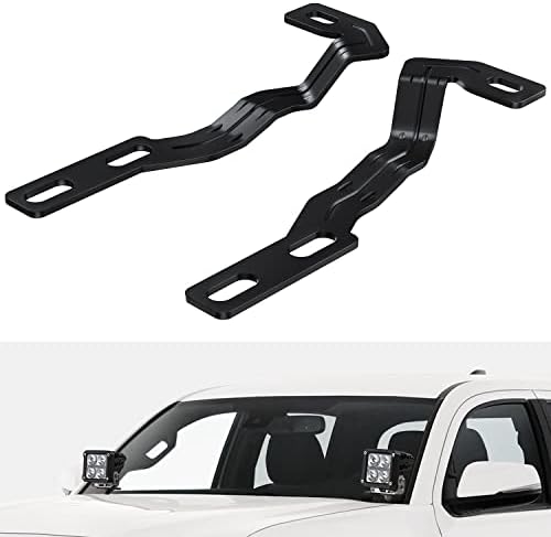 Nilight 2PCS Ditch Light Mount Bracket for Toyota Tacoma 3rd Gen 2016-2021