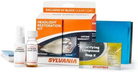 SYLVANIA Headlight Restoration Kit, Restores to Like-New Condition