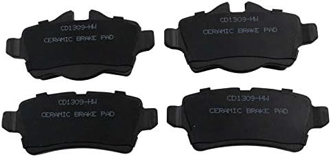 TRQ Rear Brake Pads Ceramic